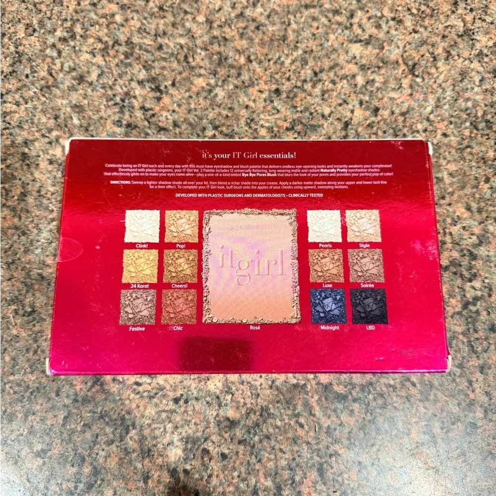 it cosmetics It Girl Vol. 2 Eye & Cheek Palette - Pink with Gold Mirror - Picture 2 of 2
